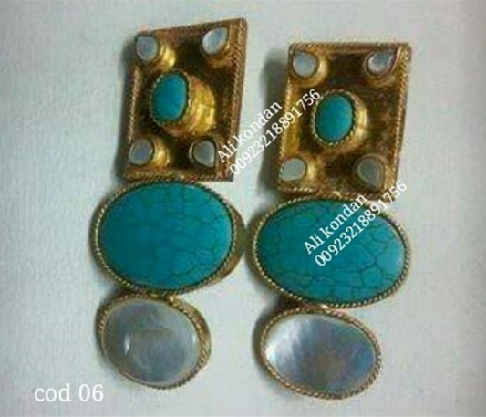 Earrings farshi kundan