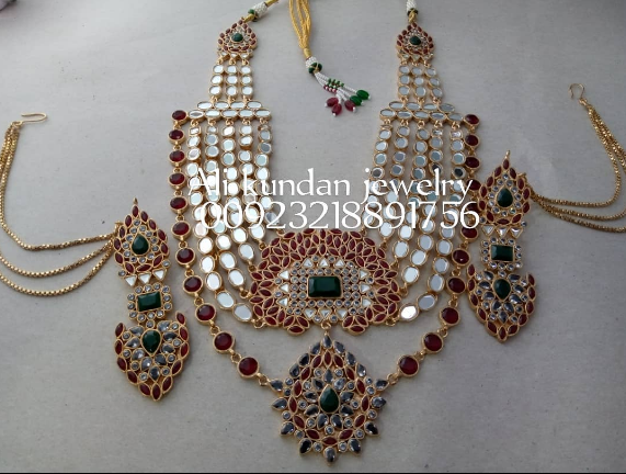 Haar set farshi kundan