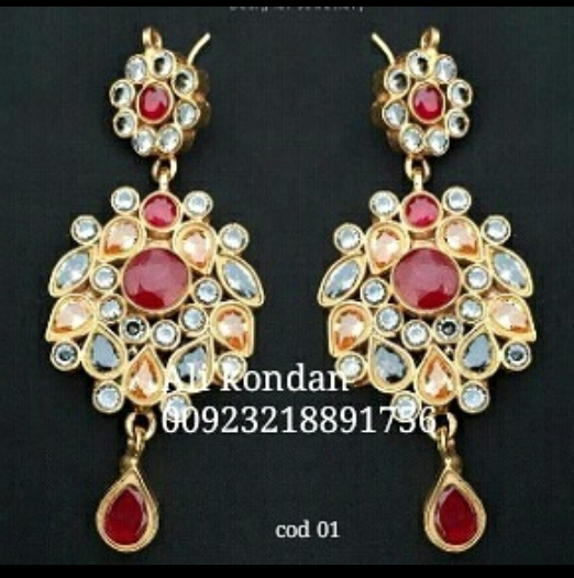 Earrings  Farshi  kundan
