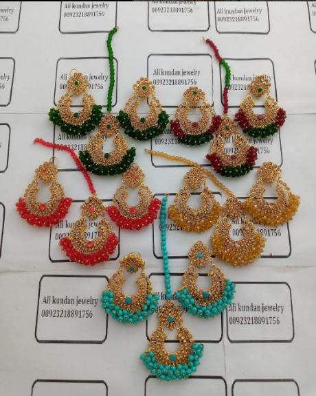 Earrings Teeka